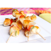 Brochette de poulet 2PC