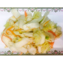 Galette de riz sautée aux légumes