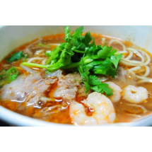 Soupe de nouilles aux crevettes