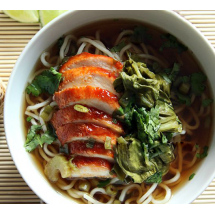 Soupe de nouilles au canard